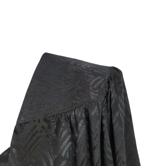 NEW Vintage 80's Fabuleux 100% Silk Open Front Blouse with Matching Cami Size 8 - Picture 10 of 14